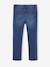 Slim meisjesjeans smal denimgrijs+donkerblauw+gebleekt denim+grijs+middenblauw - vertbaudet enfant 