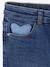 Slim meisjesjeans smal denimgrijs+donkerblauw+gebleekt denim+grijs+middenblauw - vertbaudet enfant 