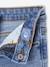 Slim meisjesjeans smal denimgrijs+donkerblauw+gebleekt denim+grijs+middenblauw - vertbaudet enfant 