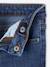 Slim meisjesjeans smal denimgrijs+donkerblauw+gebleekt denim+grijs+middenblauw - vertbaudet enfant 