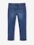 Smalle jeans large meisjes denimgrijs+donkerblauw+gebleekt denim+grijs+middenblauw - vertbaudet enfant 
