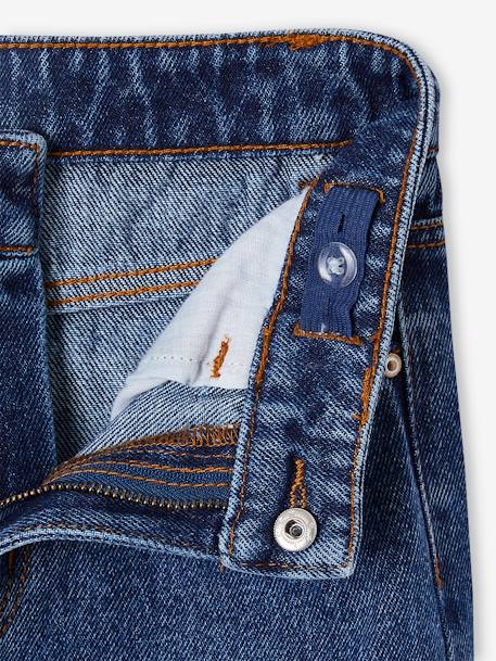 Wijde cargojeans meisjes donkerblauw - vertbaudet enfant 