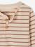 Set van 3 T-shirts Basics van biokatoen baby pecannoot+terracotta - vertbaudet enfant 