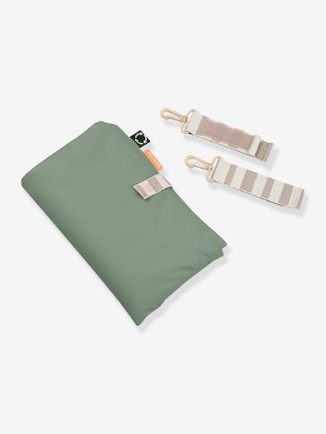 Gewatteerde luiertas DONE BY DEER groen+zandbeige - vertbaudet enfant 