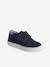 Leren derby's met klittenband voor jongens 6529+beige+marineblauw - vertbaudet enfant 