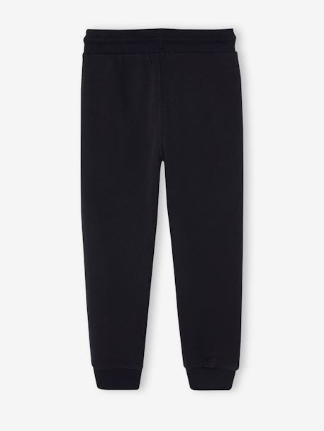 Joggingbroek van molton jongens dennen+donker leisteenblauw+gemêleerd zwart+grijs+marineblauw, gechineerd+middenblauw+oker+zwart - vertbaudet enfant 