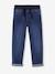 Onverwoestbare rechte relaxjeans jongens, eenvoudig aan te trekken denimgrijs+double stone+ongewassen denim+stone - vertbaudet enfant 