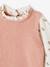 2-in-1 trui baby ecru+hemelsblauw+roze (poederkleur) - vertbaudet enfant 