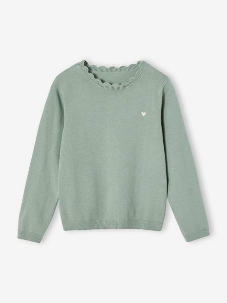 Meisjestrui BASICS personaliseerbaar framboos+gemêleerd beige+groengrijs+marineblauw+pioenroos - vertbaudet enfant 