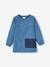 Aanpasbaar jongensschort 'cool school' blauw+donkerblauw - vertbaudet enfant 