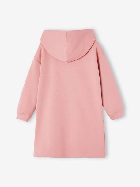 Sweaterjurk met capuchon Disney® Minnie zachtpaars - vertbaudet enfant 