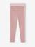 Sportlegging meisjes met zijstroken gemêleerd grijs+marineblauw+MARINEBLAUW+roze (poederkleur) - vertbaudet enfant 