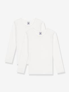 -Set van 2 T-shirts met lange mouwen PETIT BATEAU