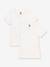 Set van 2 T-shirts met korte mouwen PETIT BATEAU wit - vertbaudet enfant 