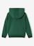 Ritssweater mt capuchon sport BASICS jongens 6400+antraciet+dennen - vertbaudet enfant 