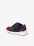 Sneakers met klittenband voor jongens marineblauw+veel blauw - vertbaudet enfant 