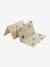 Waterdichte mat voor motoriek beige+ecru+groen+rozen - vertbaudet enfant 