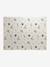 Waterdichte mat voor motoriek beige+ecru+groen+rozen - vertbaudet enfant 