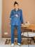 Wijde zwangerschapsjeans 6439+ongewassen denim - vertbaudet enfant 