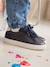 Leren kindersneakers marineblauw+wit - vertbaudet enfant 