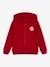 Jongenssweater met rits en capuchon Basics gemêleerd wit+okergeel+pecannoot+rood+turquoiseblauw - vertbaudet enfant 
