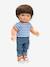 Prachtige 32 cm stylingpop DJECO 0038+geel+jeansblauw+paars+wit - vertbaudet enfant 