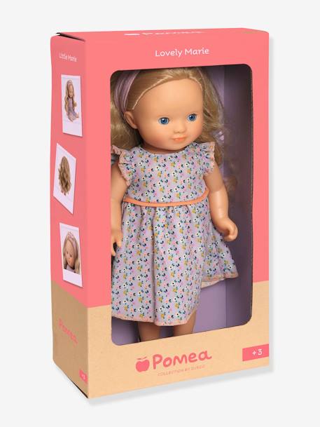 Prachtige 32 cm stylingpop DJECO 0038+geel+jeansblauw+paars+wit - vertbaudet enfant 