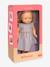 Prachtige 32 cm stylingpop DJECO 0038+geel+jeansblauw+paars+wit - vertbaudet enfant 