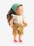 Prachtige 32 cm stylingpop DJECO 0038+geel+jeansblauw+paars+wit - vertbaudet enfant 