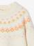 Jacquard meisjestrui ecru - vertbaudet enfant 