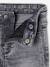 Slim meisjesjeans smal denimgrijs+donkerblauw+gebleekt denim+grijs+middenblauw - vertbaudet enfant 