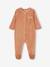 Kerstset Rendier pyjama + slabbetje voor baby's pecannoot - vertbaudet enfant 