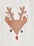 Kerstset pyjama rendier + sokken voor baby's ecru - vertbaudet enfant 