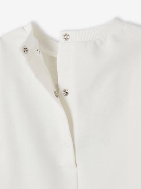 Kerstset pyjama rendier + sokken voor baby's ecru - vertbaudet enfant 