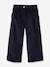 Wijde broek CYRILLUS beige+framboos+marineblauw - vertbaudet enfant 