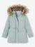 3-in-1 parka met capuchon meisje DARK GREEN+groengrijs+kaki+PURPLE DARK+salie+zwart - vertbaudet enfant 