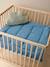 Effen bi-materiaal vloermat / boxkleed indigoblauw+okergeel+olijf+taupe+terracotta+vanille - vertbaudet enfant 