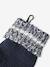 Set jongens muts + snood + handschoenen in colorblock nachtblauw - vertbaudet enfant 