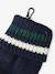 Jongensset muts + snood + handschoenen marineblauw - vertbaudet enfant 