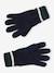 Jongensset muts + snood + handschoenen marineblauw - vertbaudet enfant 