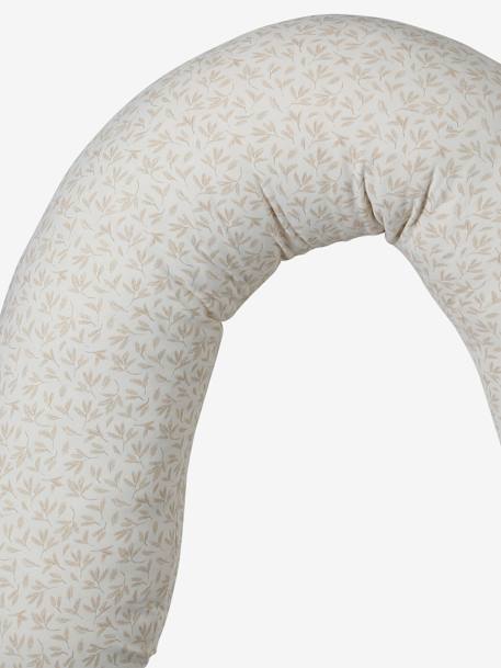 Hoes voor borstvoedingskussen beige, bedrukt+Bloemenprint+roze, bedrukt - vertbaudet enfant 