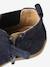 Soepel leren laarzen met rits en elastiek beige+kameel+marineblauw - vertbaudet enfant 