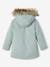 3-in-1 parka met capuchon meisje DARK GREEN+groengrijs+kaki+PURPLE DARK+salie+zwart - vertbaudet enfant 