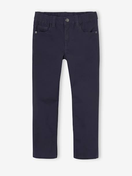Onverwoestbare jongensbroek die makkelijk aan te trekken is beige+kaki+nachtblauw+saliegroen - vertbaudet enfant 