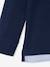 Gestreepte polo jongens effect 2-in-1 6680+donkerblauw+Engels groen+marineblauw+rood gestreept - vertbaudet enfant 