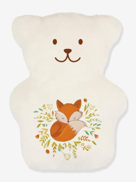 BEKE BOBO therapeutische teddybeer beige+Beige (Abracadabra)+Grey (Egel)+sinaasappel+Wit (Roze Bambi) - vertbaudet enfant 