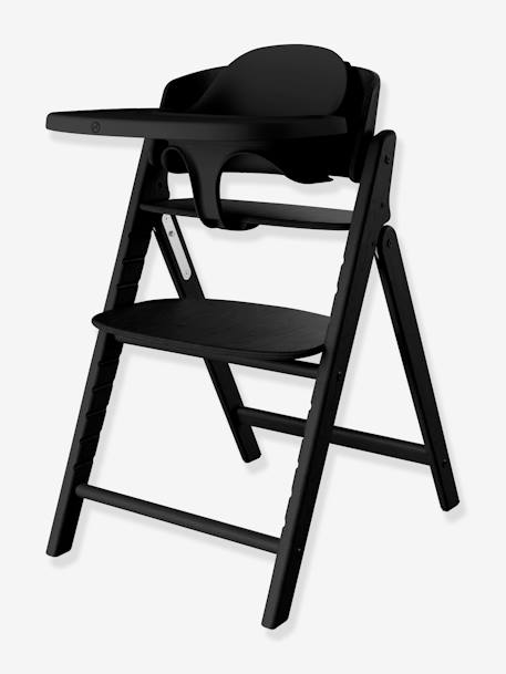 Hoge stoel Click & Fold CYBEX blauw+hout+wit+zwart - vertbaudet enfant 