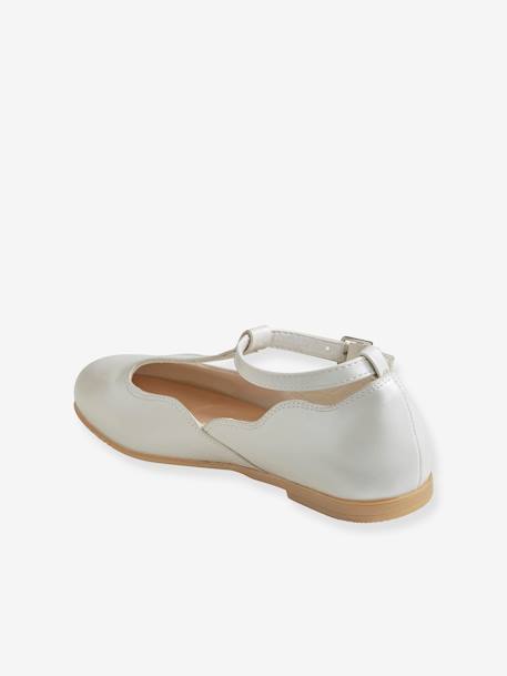 Salomé stijl ballerina's voor meisjes 6349+6629 - vertbaudet enfant 