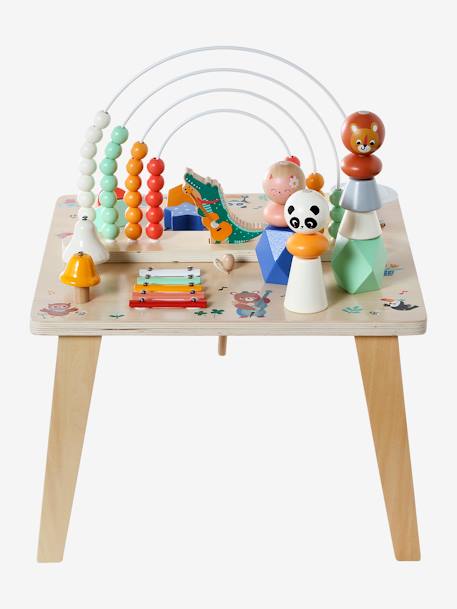LES ANIMAUX JOYEUX 100% FSC muzikale tafel hout - vertbaudet enfant 