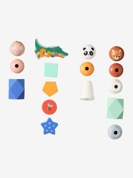 LES ANIMAUX JOYEUX 100% FSC muzikale tafel hout - vertbaudet enfant 
